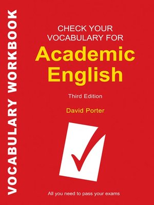 cover image of Check Your Vocabulary for Academic English